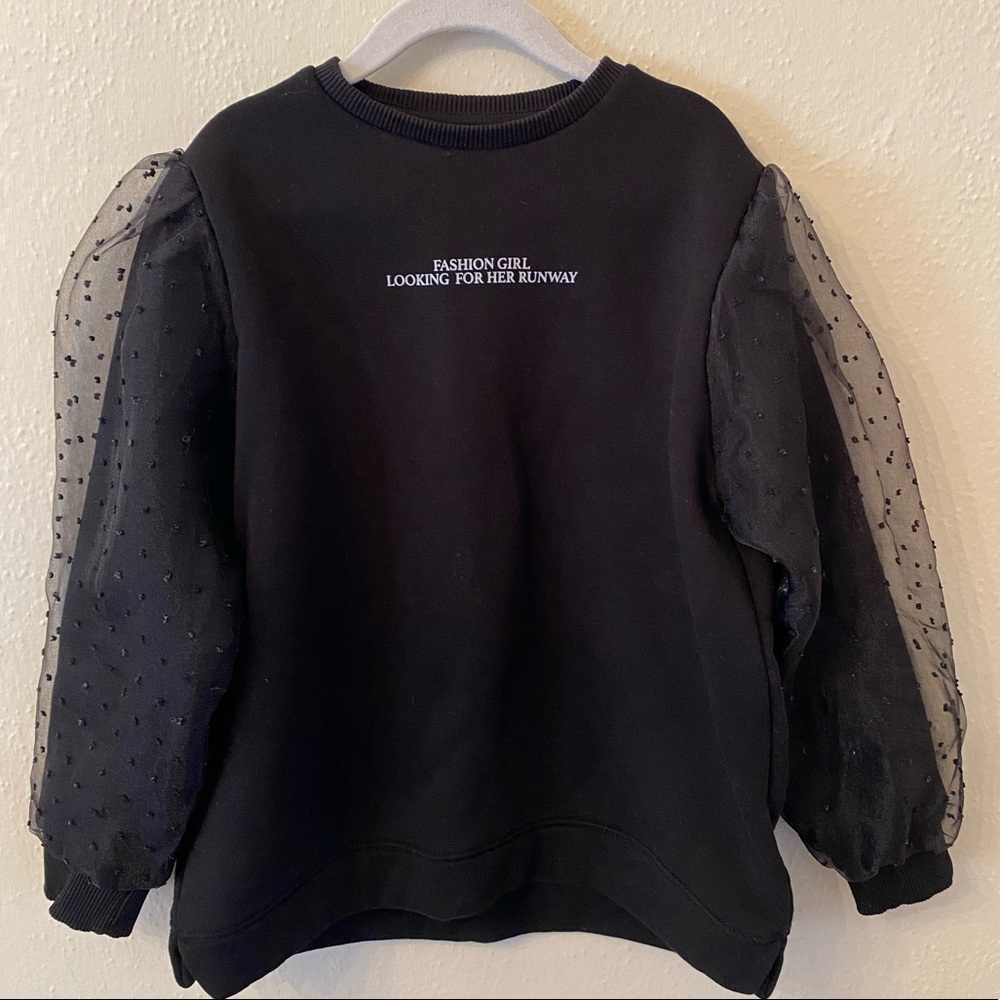 Girls Zara sweatshirt